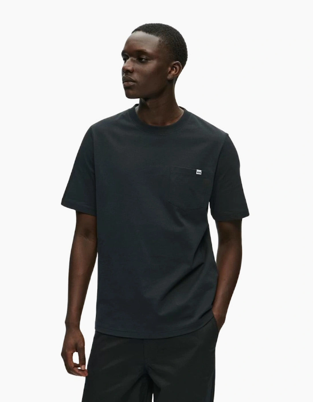 Wood Wood WW Bobby Black Pocket T-Shirt