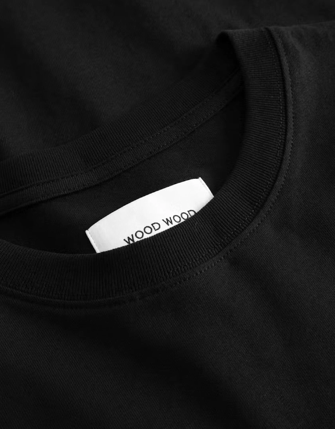 Wood Wood WW Bobby Black Pocket T-Shirt