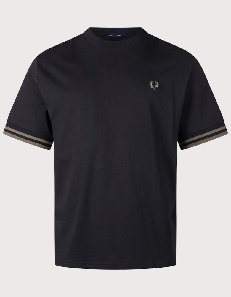 Relaxed Fit Bold Tipped T-Shirt
