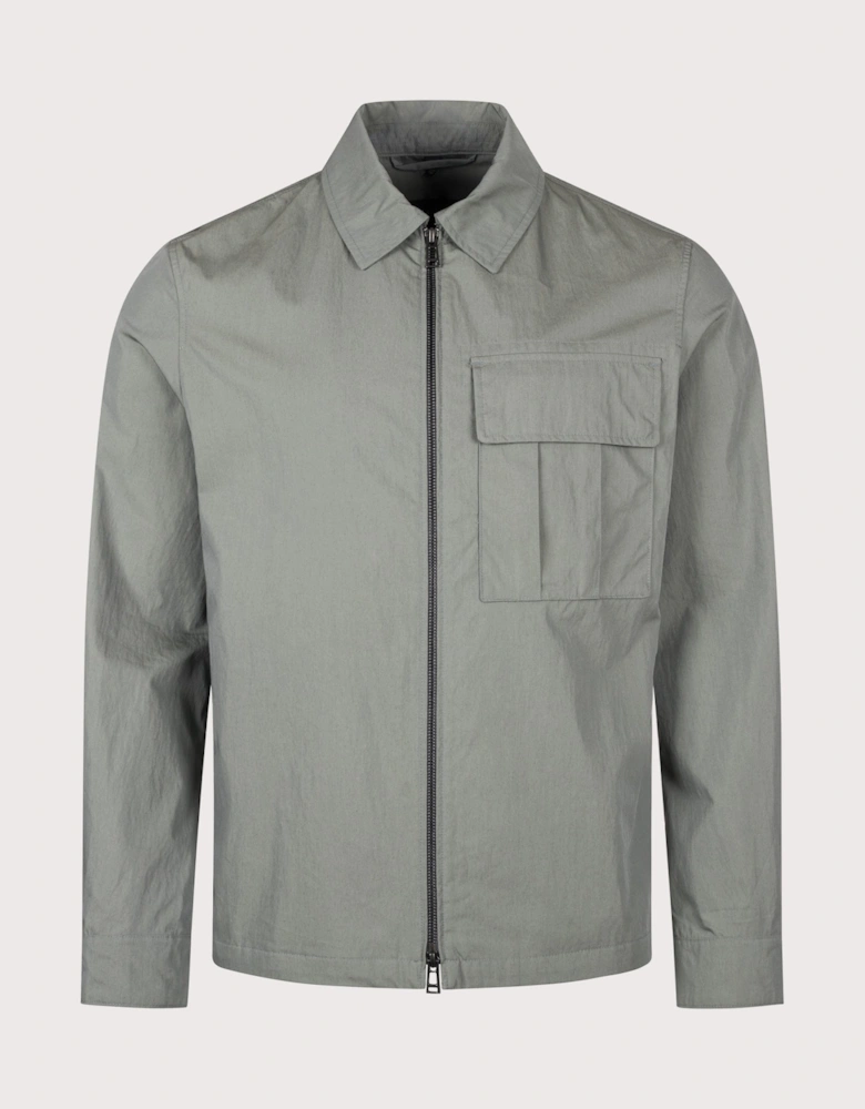 Regular Fit Cargo Overshirt