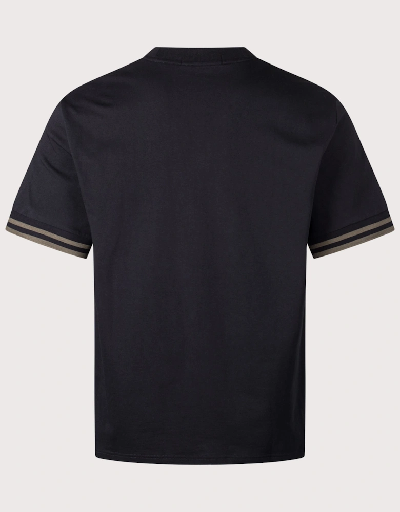 Relaxed Fit Bold Tipped T-Shirt
