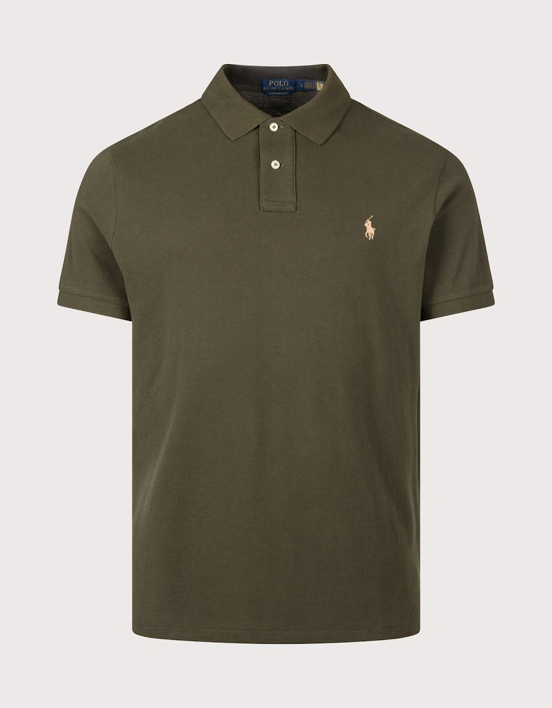Custom Slim Fit Mesh Polo Shirt