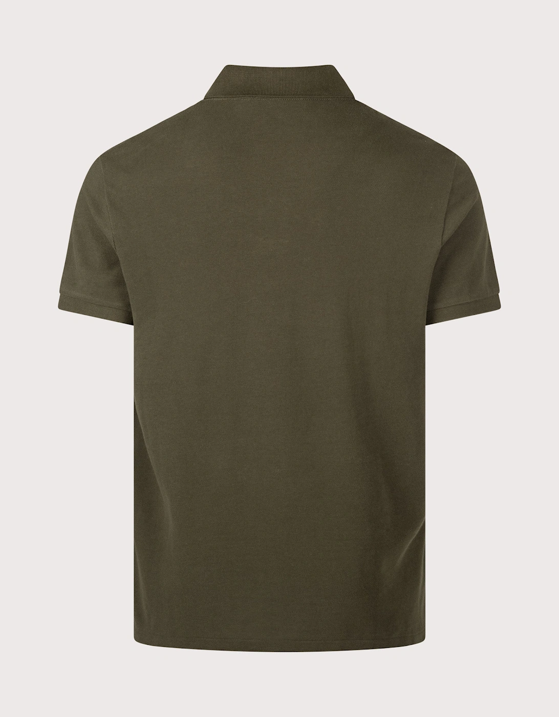 Custom Slim Fit Mesh Polo Shirt