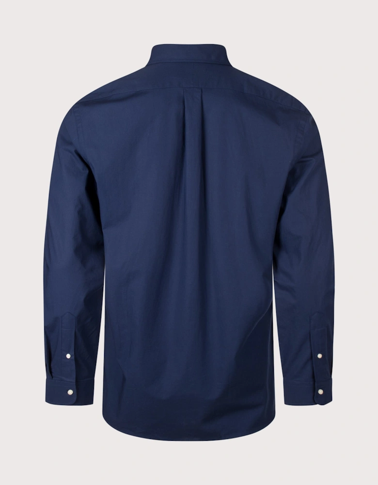 Custom Fit Stretch Poplin Shirt
