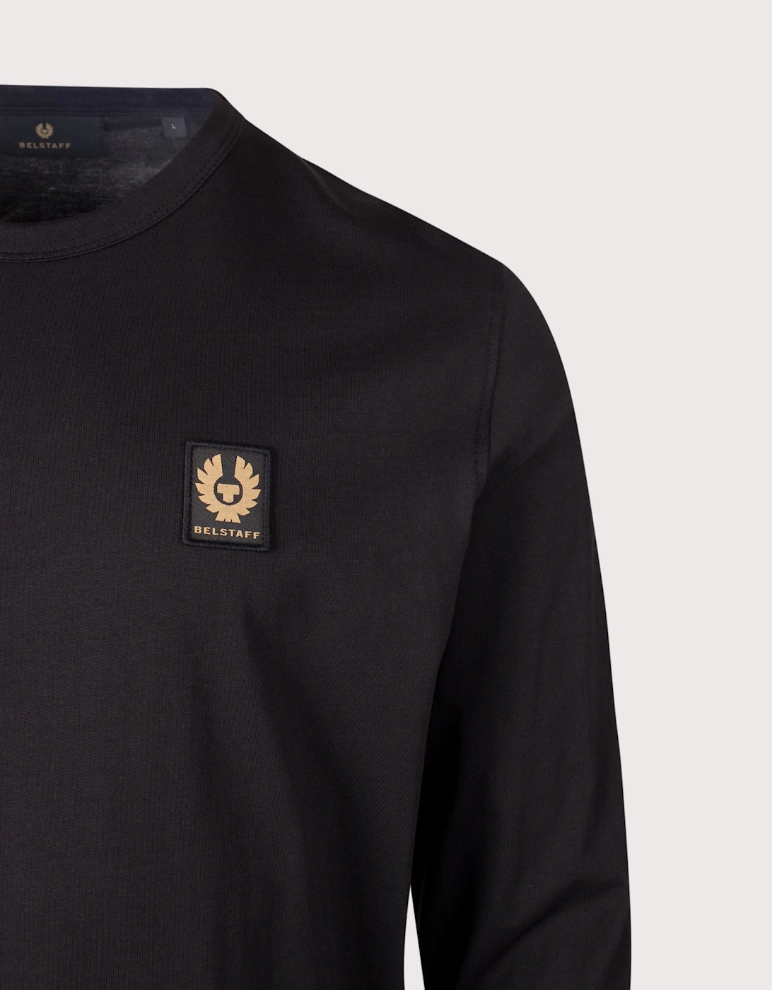 Regular Fit Belstaff Long Sleeved T-Shirt