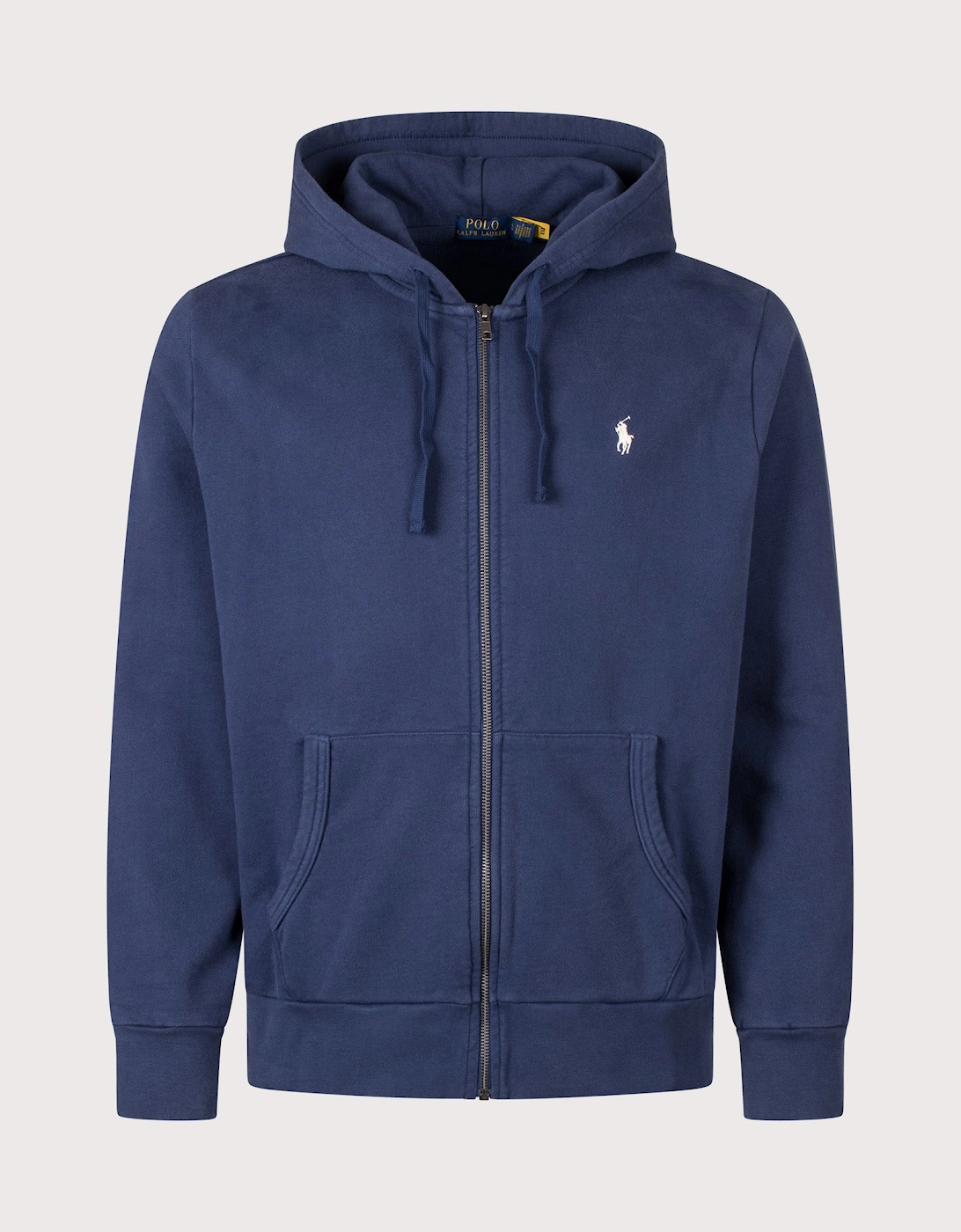 Zip Through Loopback Fleece Hoodie, 4 of 3