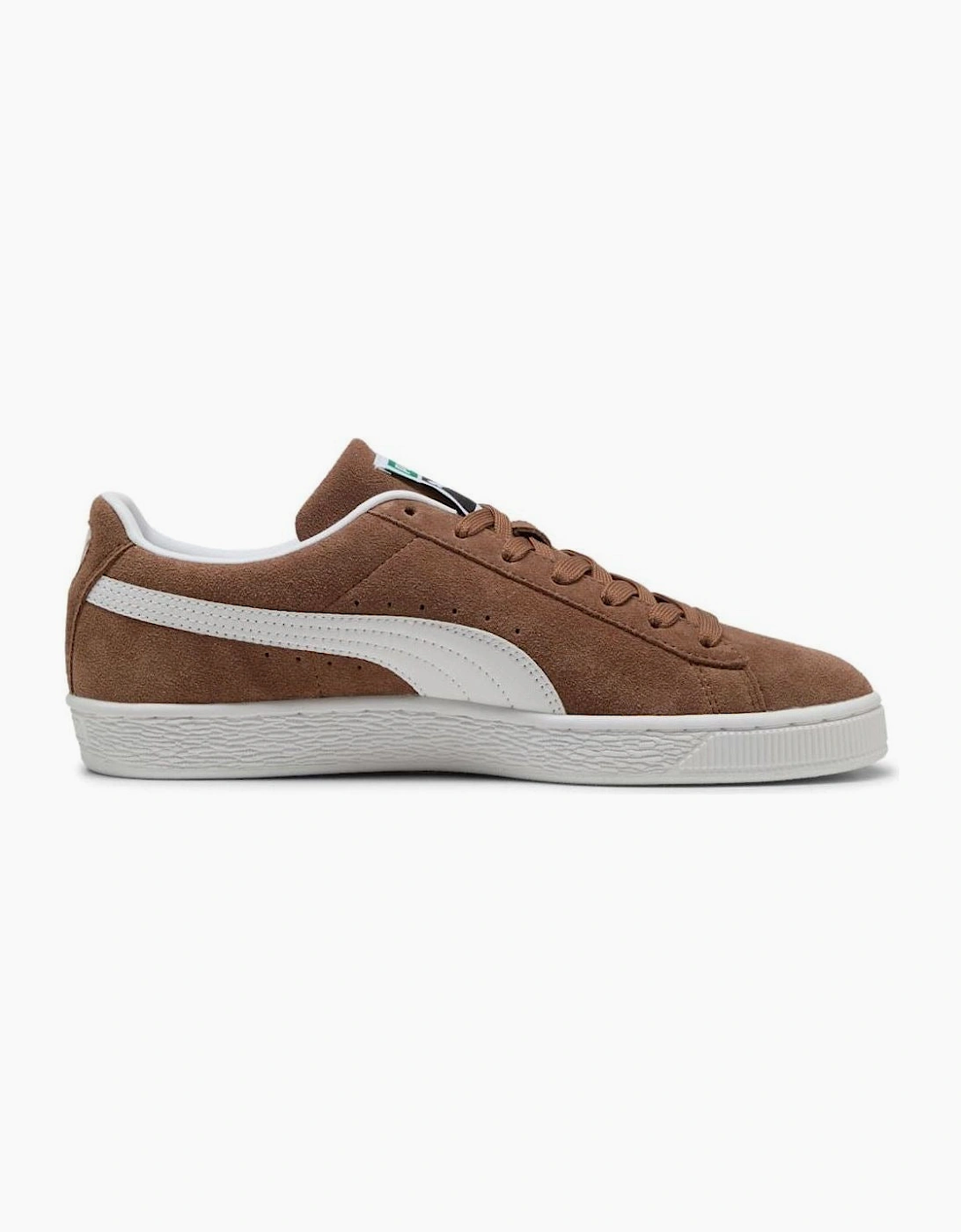 Puma Classic Suede Haute Coffee/White Trainers