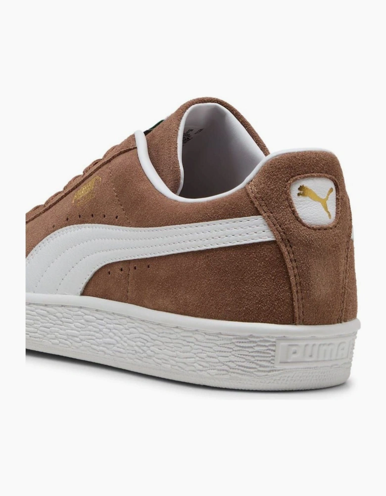 Puma Classic Suede Haute Coffee/White Trainers