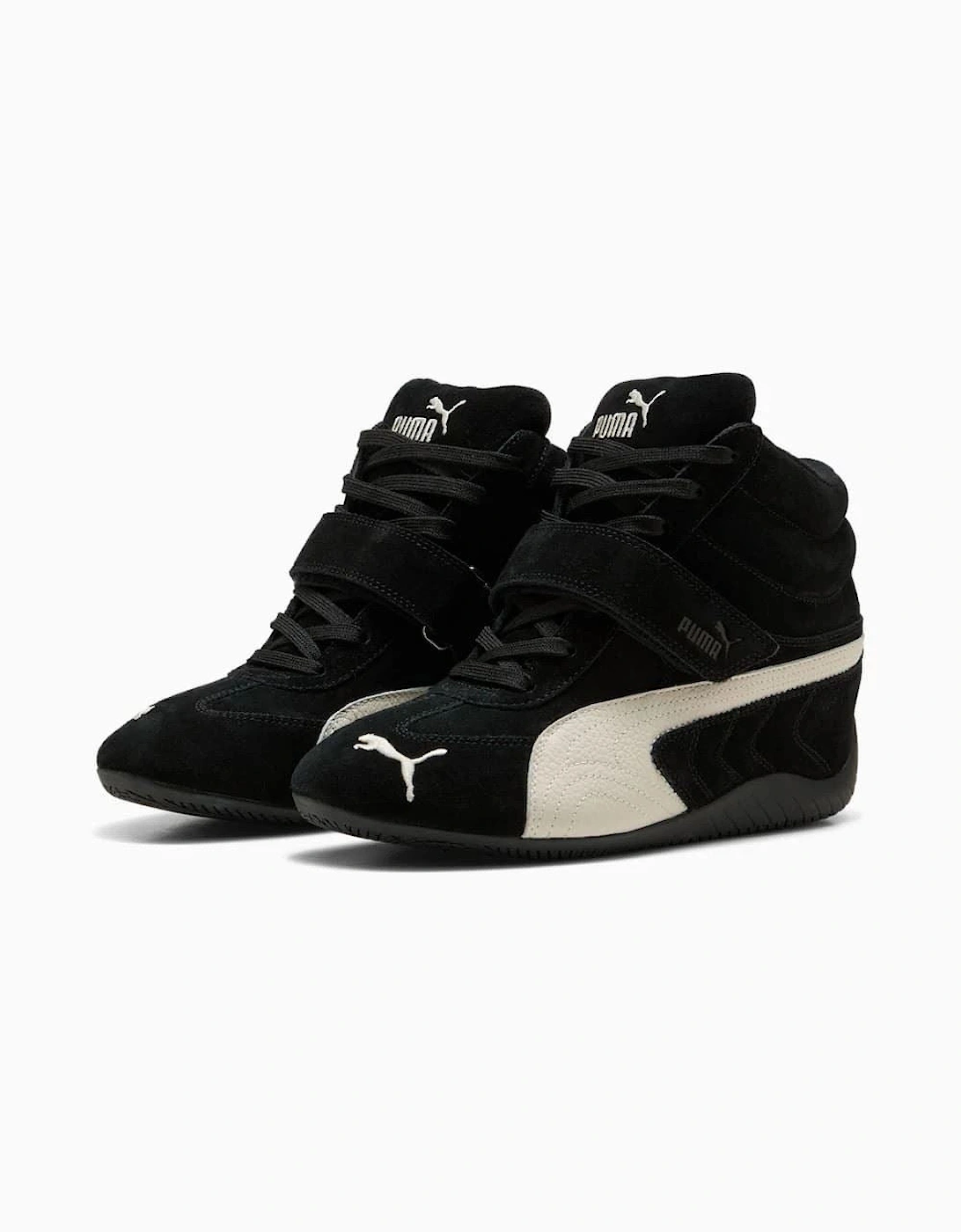 Puma Speedcat Wedge OG Suede Women's Black/White Trainers, 7 of 6