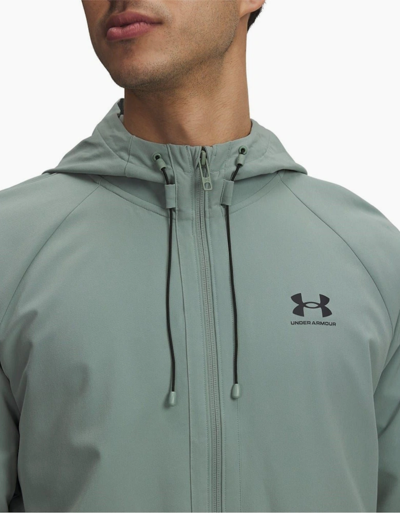 Mens Stretch Windbreaker