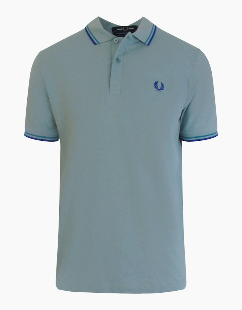 Fred Perry Baby Blue Polo Shirt
