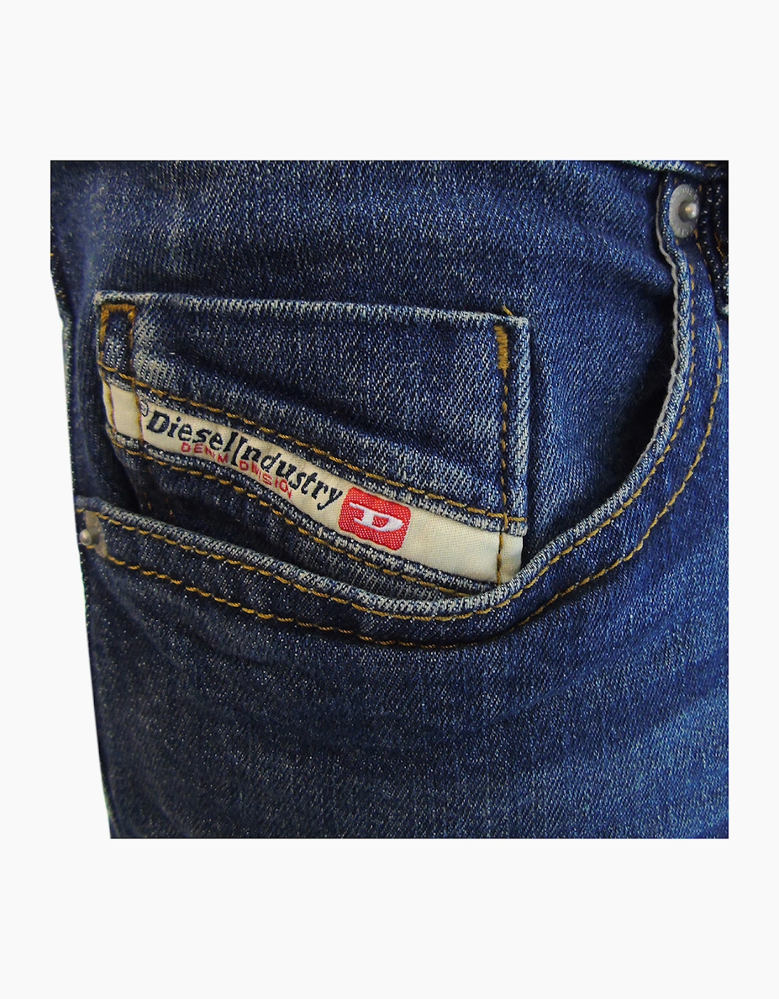 Diesel Buster Blue Denim Jeans