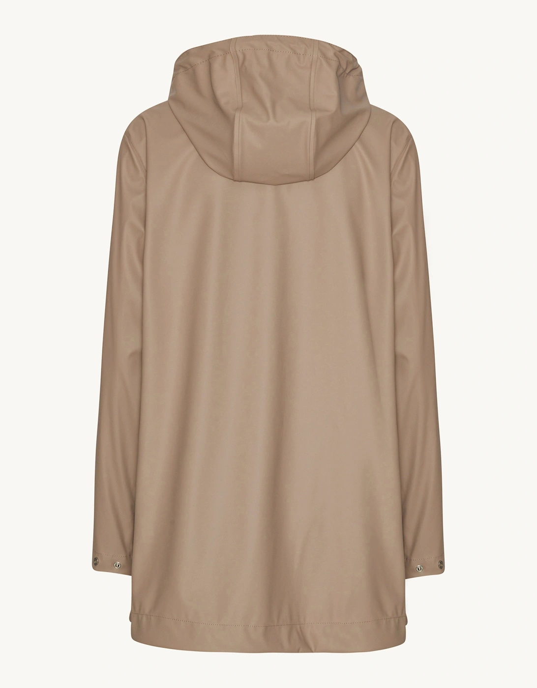 Ilse Jacobsen Rain Womens Short Rubberised Raincoat - Atmosphere 149