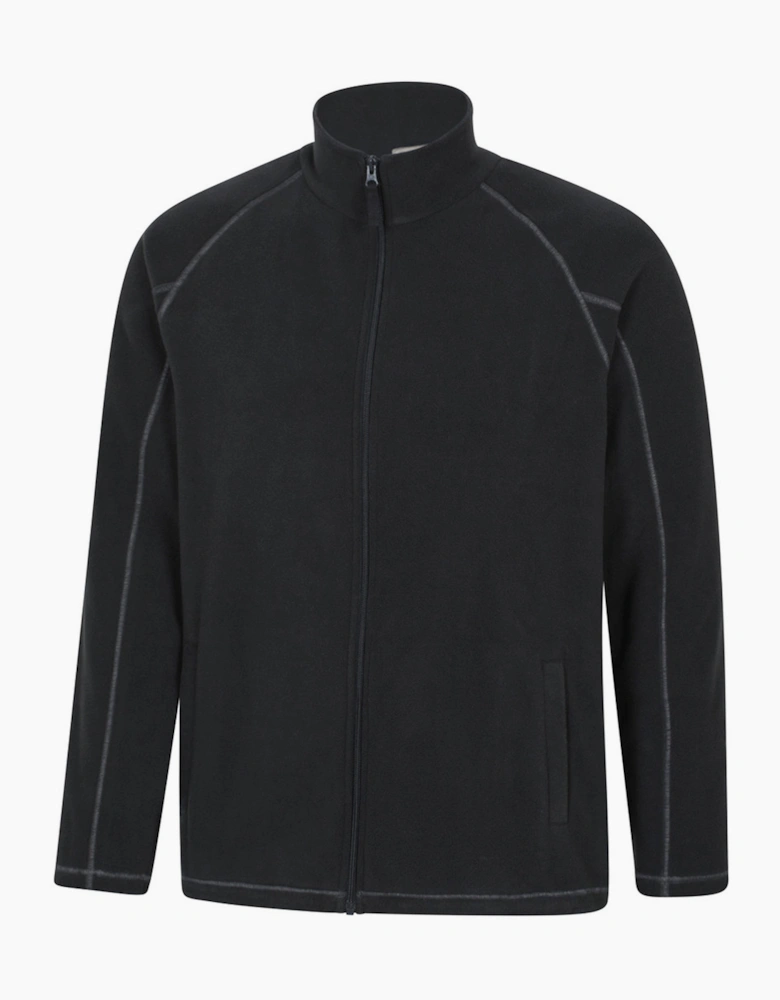 Mountain Warehouse Mens Ashbourne Full Zip Fleece Jacket