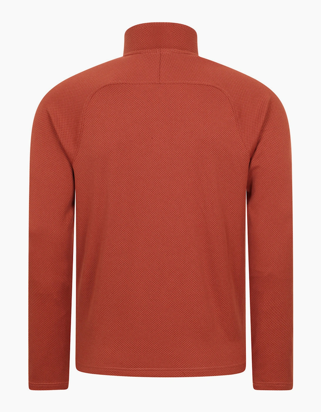 Mountain Warehouse Mens Spin Textured Half Zip Sweatshirt