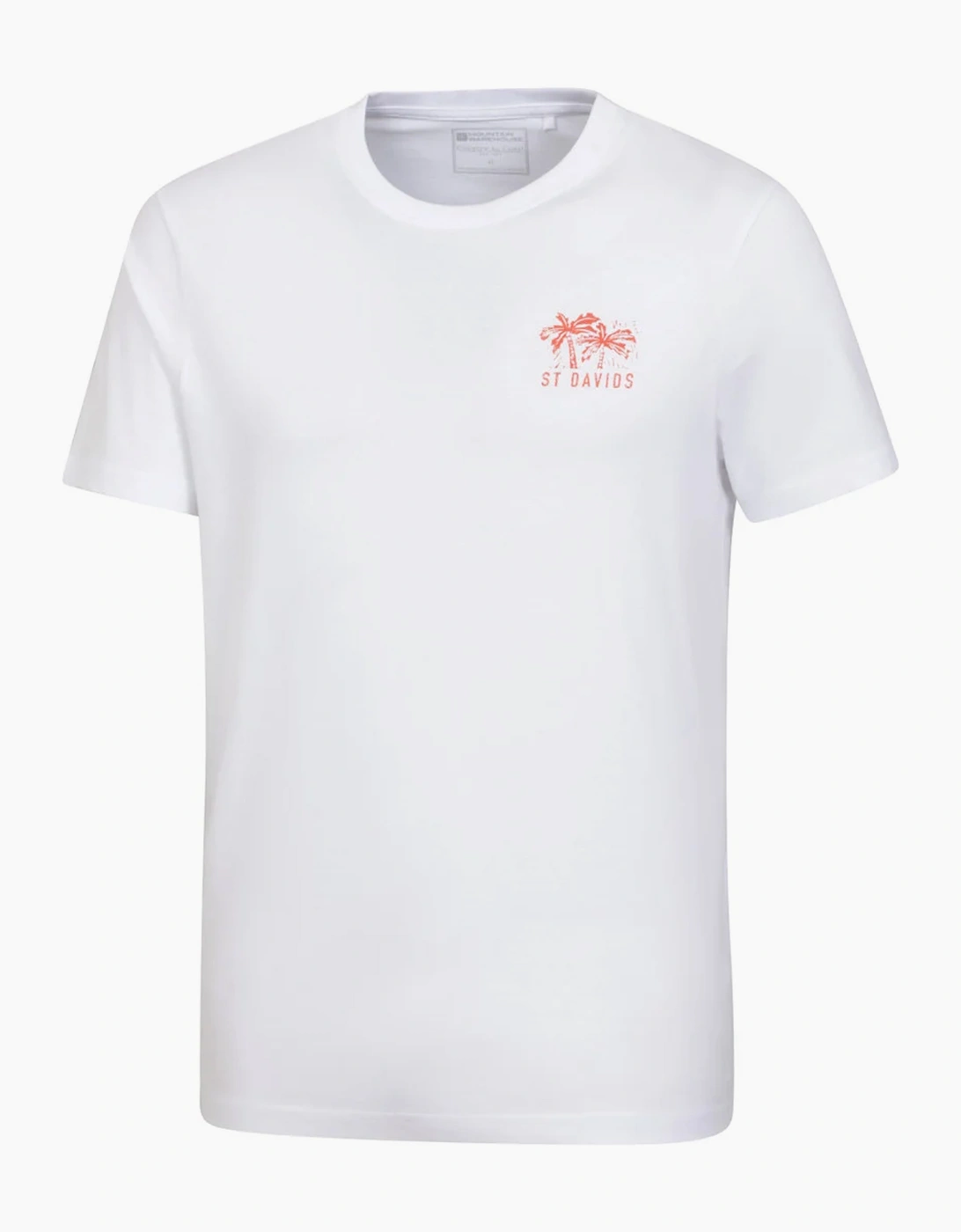 Mountain Warehouse Mens St Davids Printed Organic T-Shirt