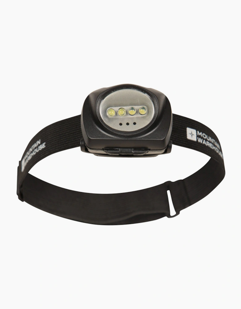 Mountain Warehouse 4 Red & 1 White LED Head Torch
