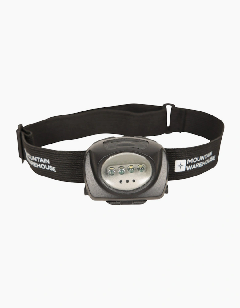 Mountain Warehouse 4 Red & 1 White LED Head Torch