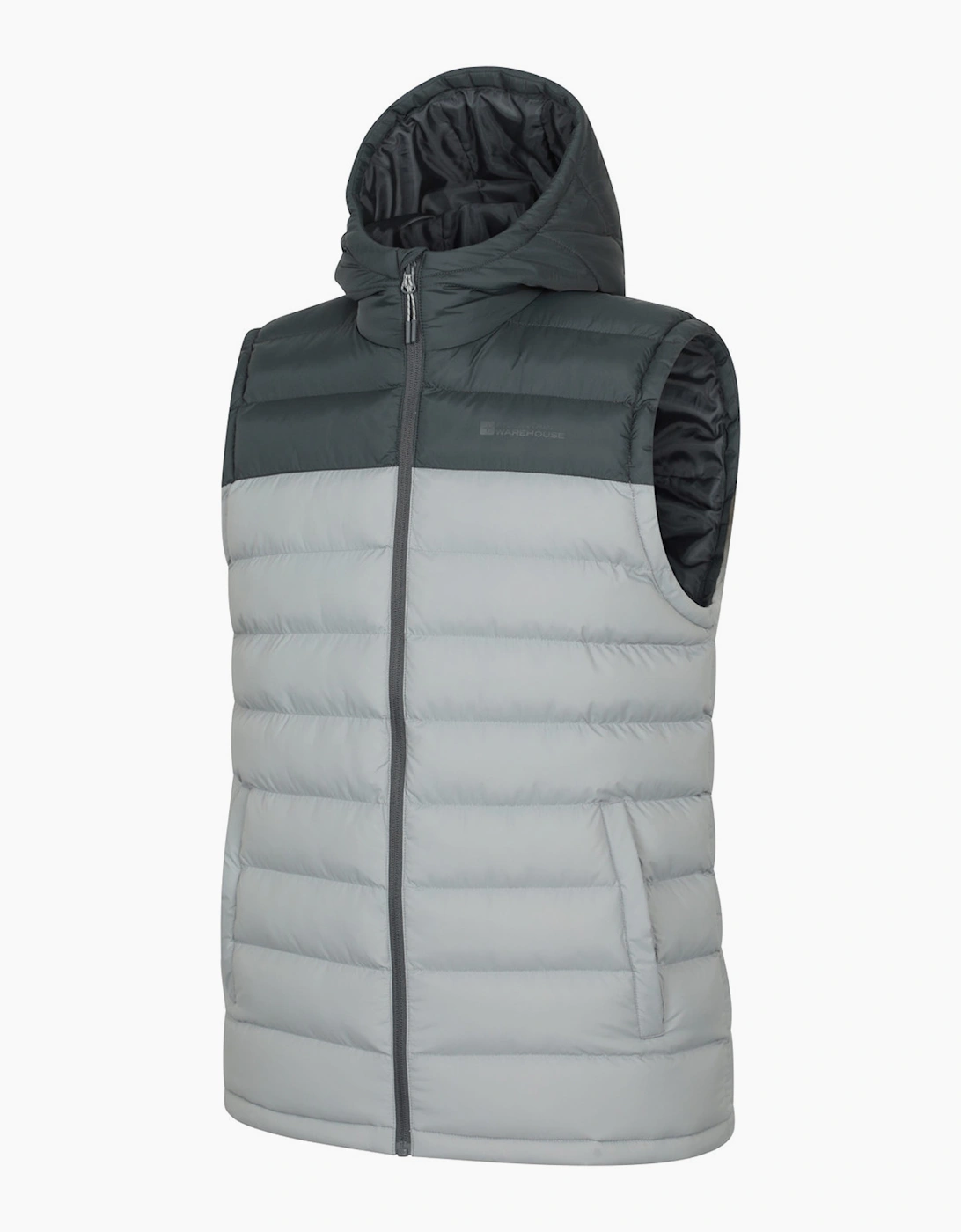 Mountain Warehouse Mens Seasons Hooded Padded Gilet
