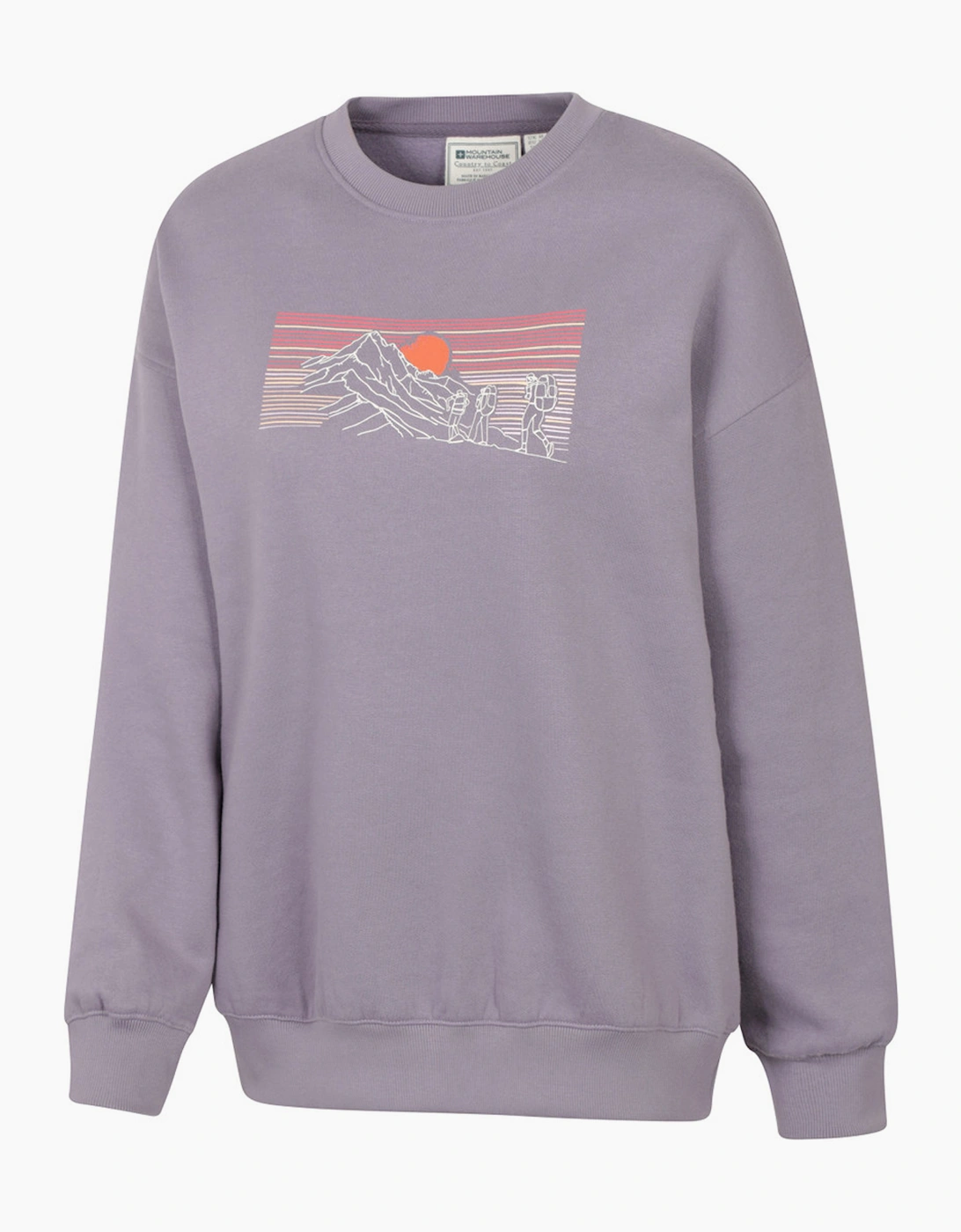 Mountain Warehouse Womens/Ladies Text Relaxed Fit Jumper