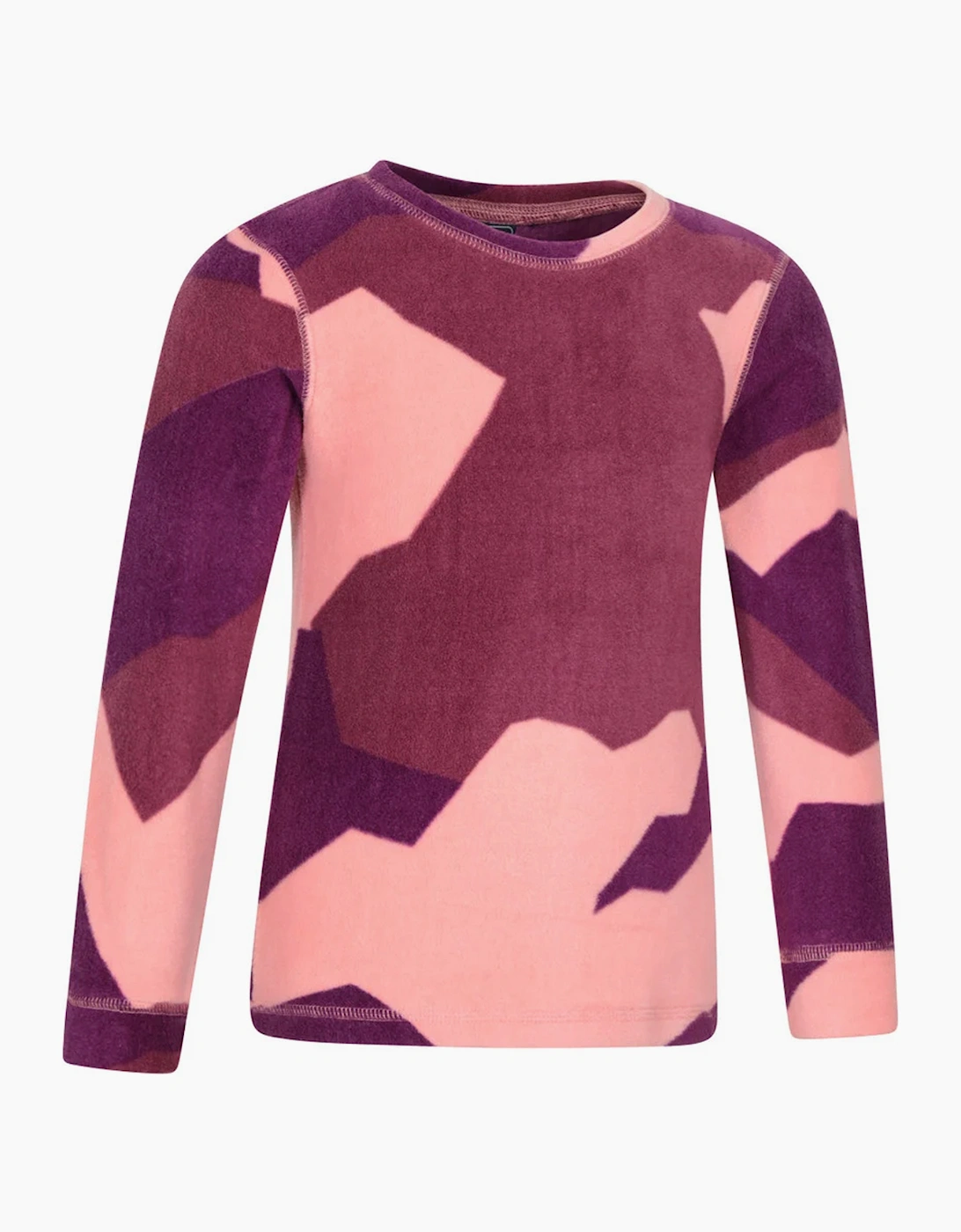 Mountain Warehouse Childrens/Kids Camo Polar Fleece Base Layer Set