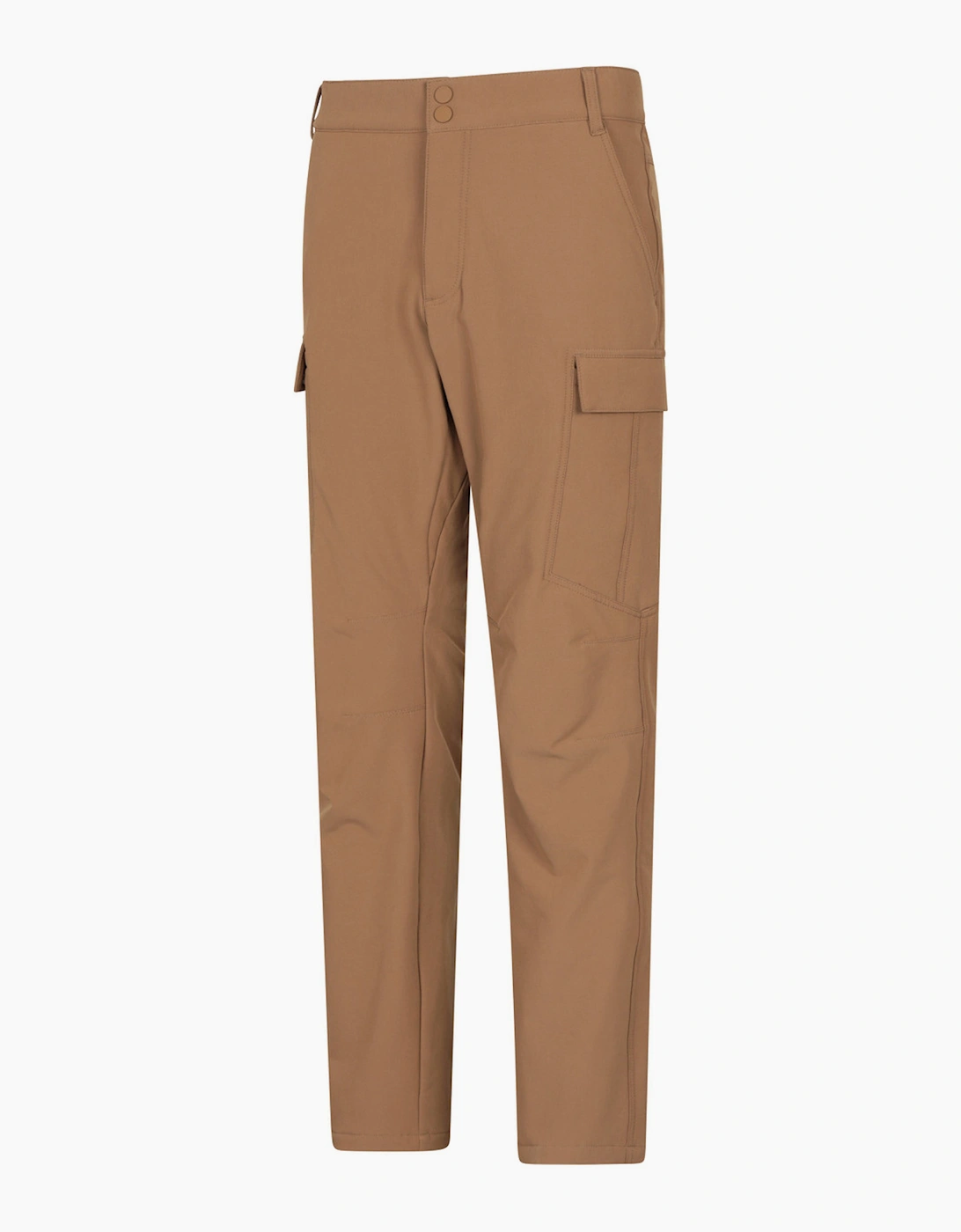 Mountain Warehouse Mens Beacon Softshell Fleece Lined Trousers
