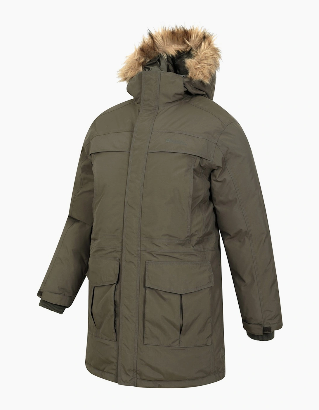 Mountain Warehouse Mens Antarctic Extreme Camo Down Waterproof Jacket