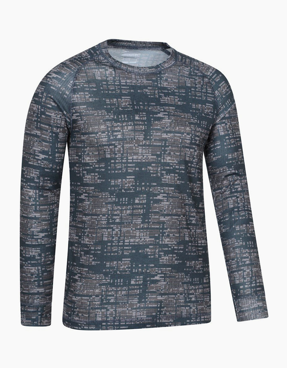 Mountain Warehouse Mens Talus Camouflage Thermal Top