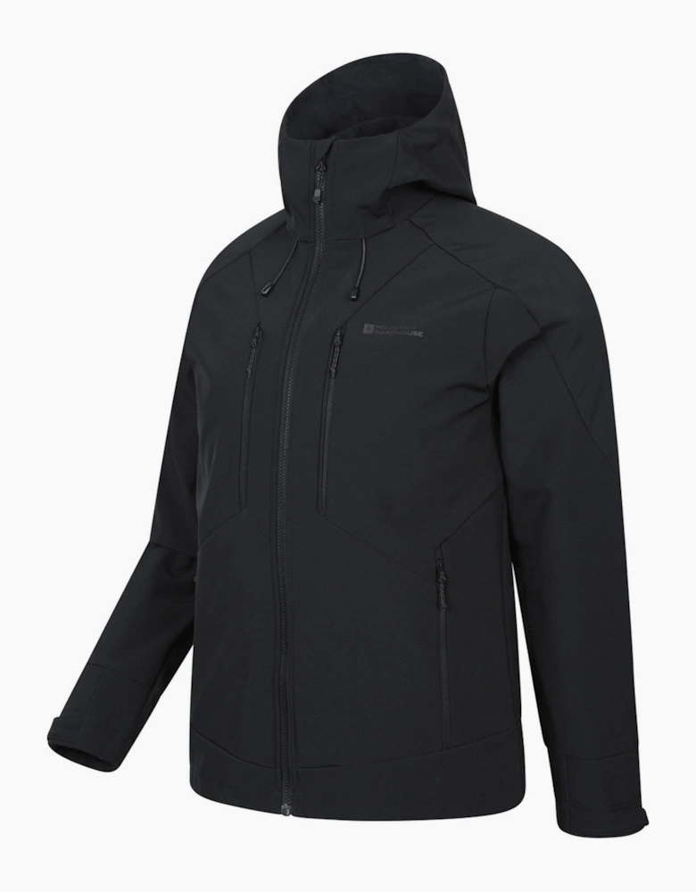 Mountain Warehouse Mens Radius Recycled Soft Shell Jacket
