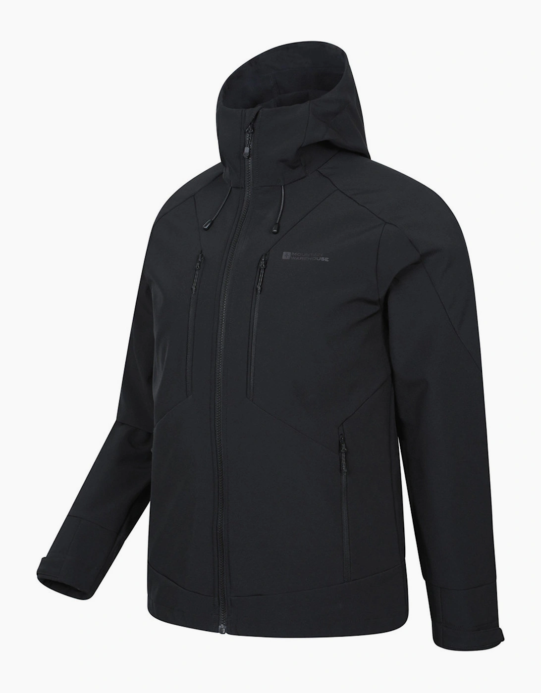 Mountain Warehouse Mens Radius Recycled Soft Shell Jacket