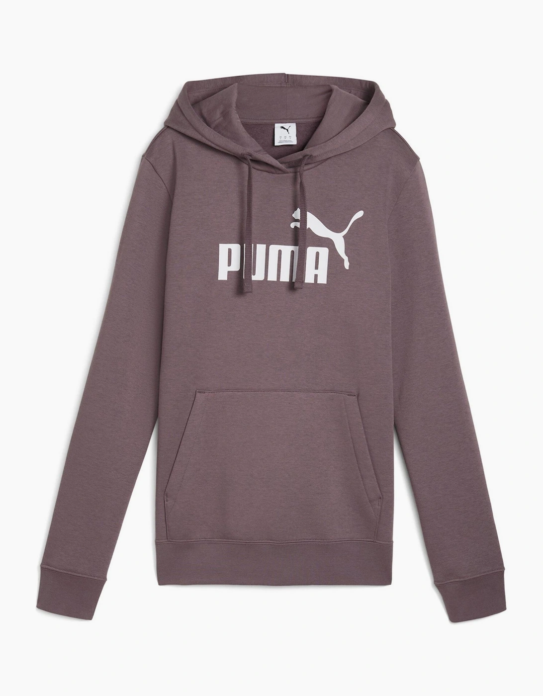 Puma Women's No. 1 Logo Tech Fleece Overhead Hoodie - Brown - Size, 12