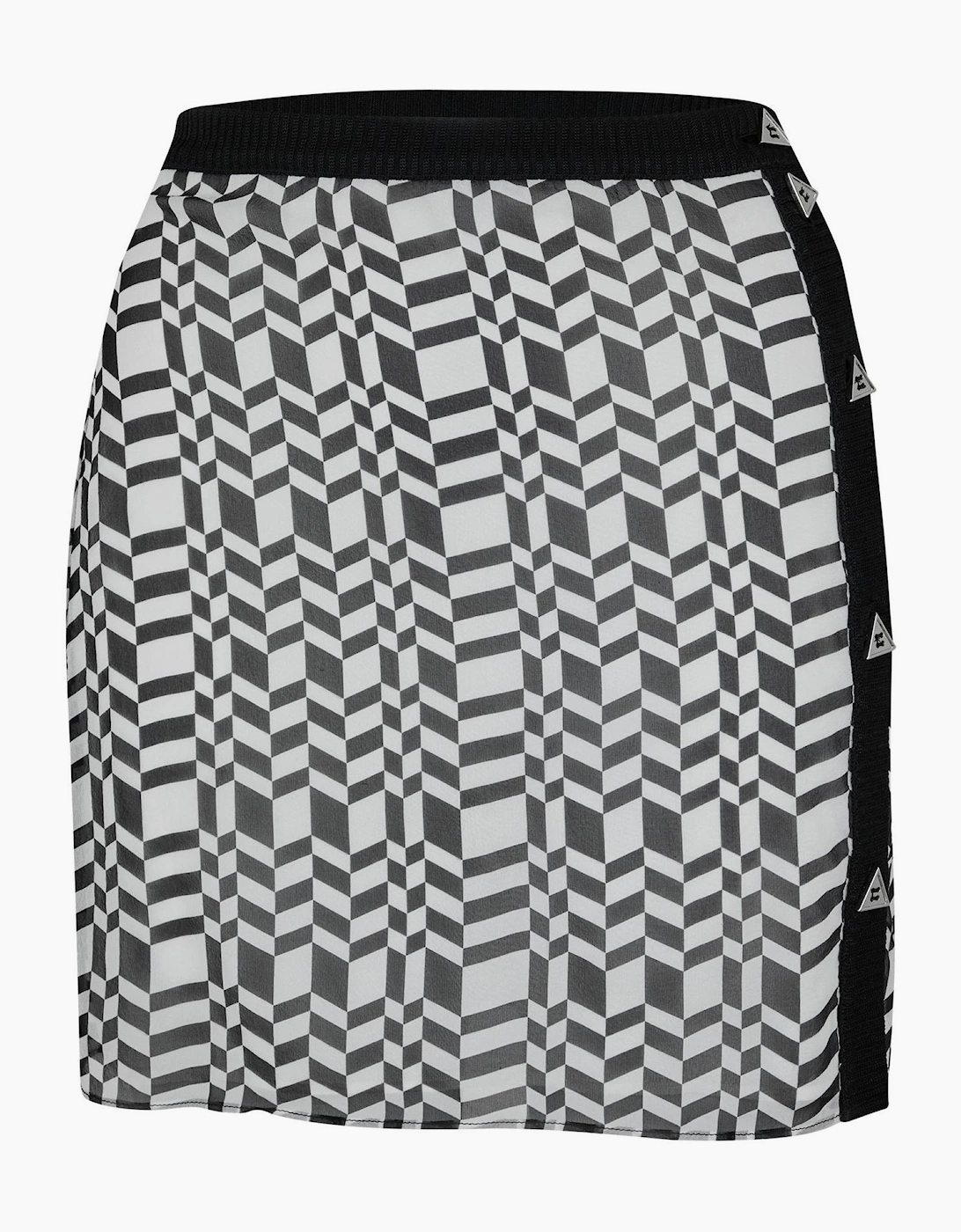 Womens Georgette Mini Skirt