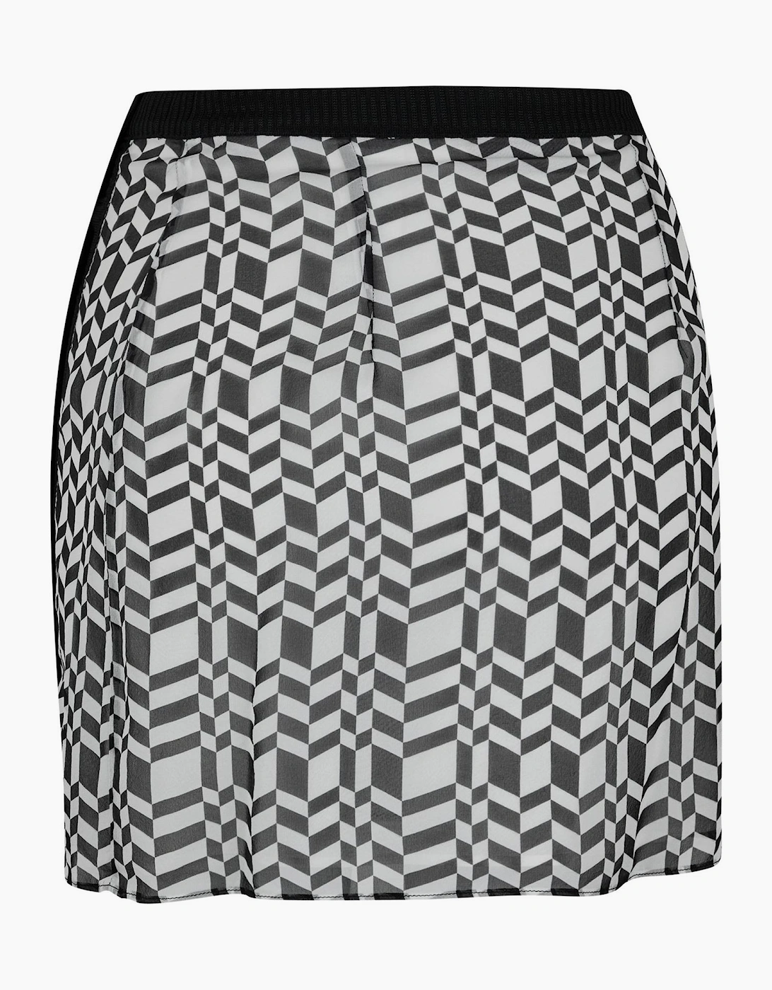 Womens Georgette Mini Skirt