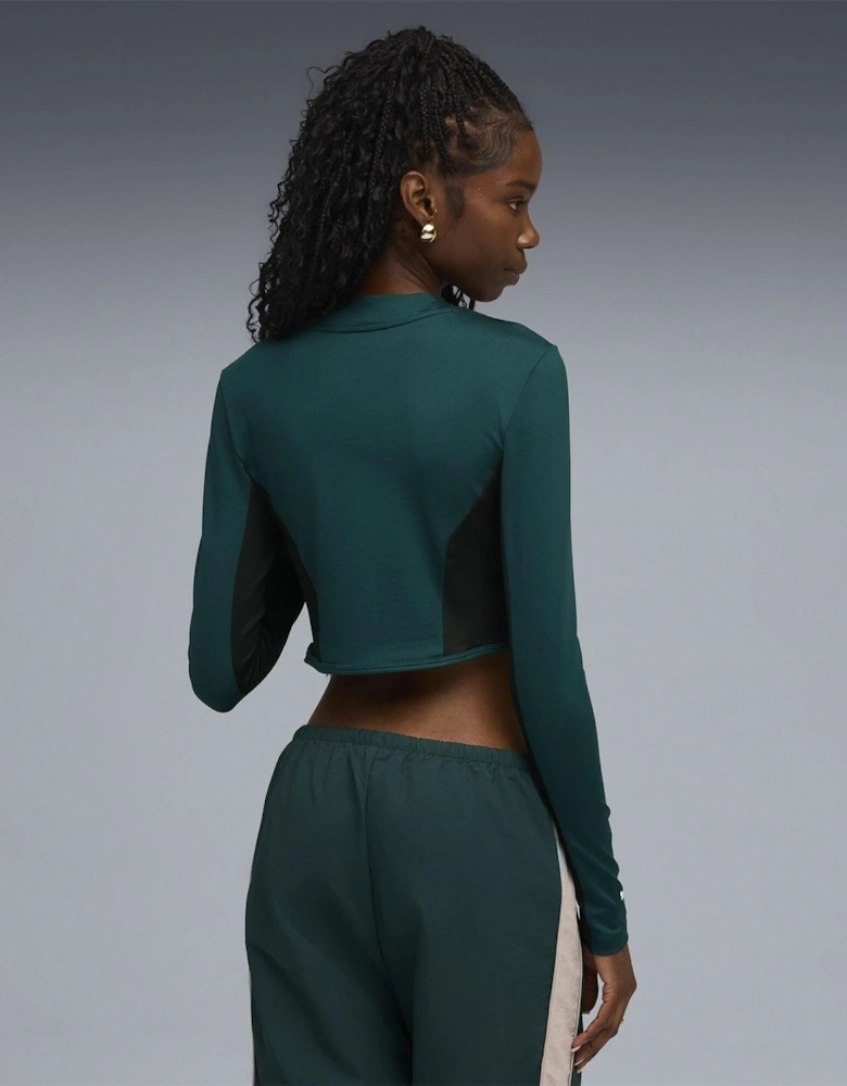 F1 Lifestyle Racing Long Sleeve Corset Top