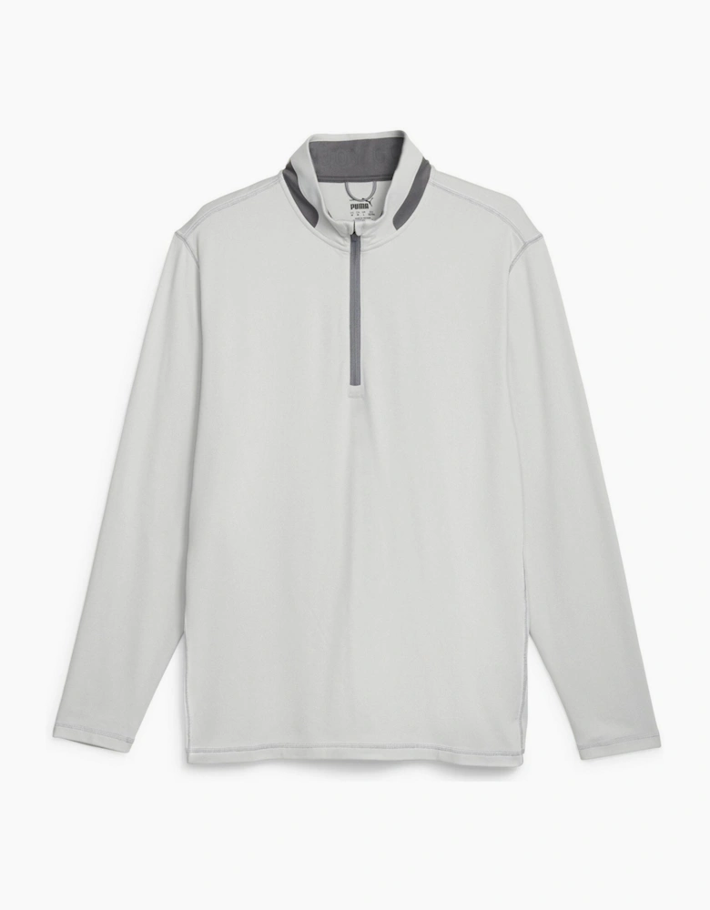 Mens Lightweight Quarter Zip Jumper