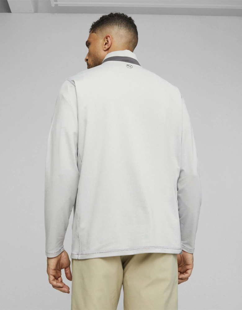 Mens Lightweight Quarter Zip Jumper