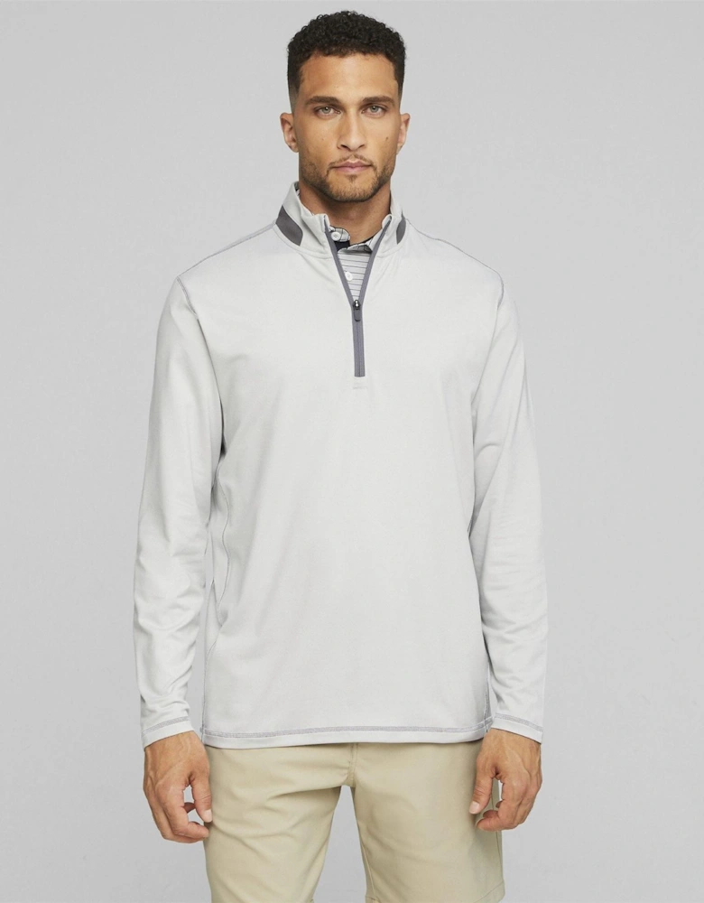 Mens Lightweight Quarter Zip Jumper