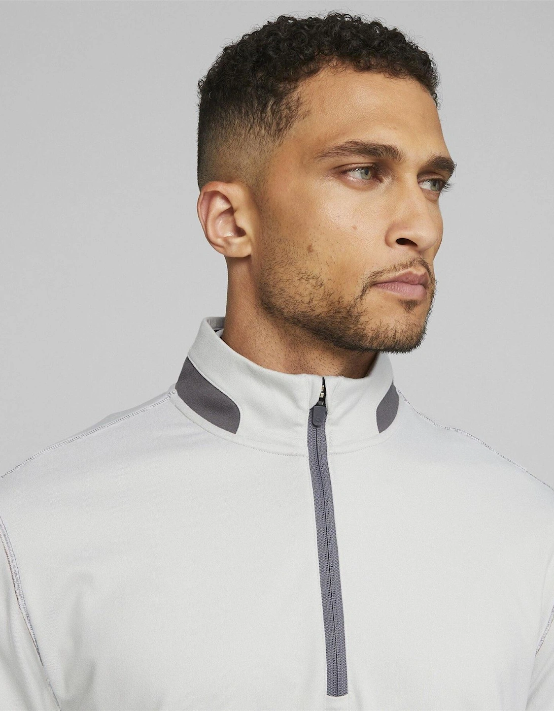 Mens Lightweight Quarter Zip Jumper