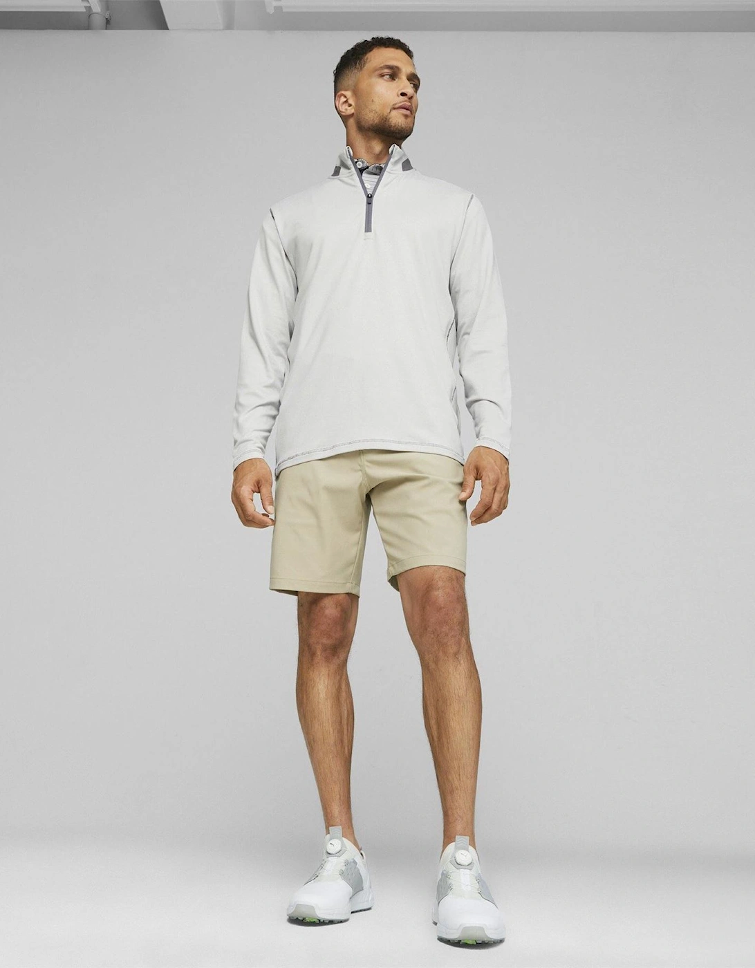 Mens Lightweight Quarter Zip Jumper