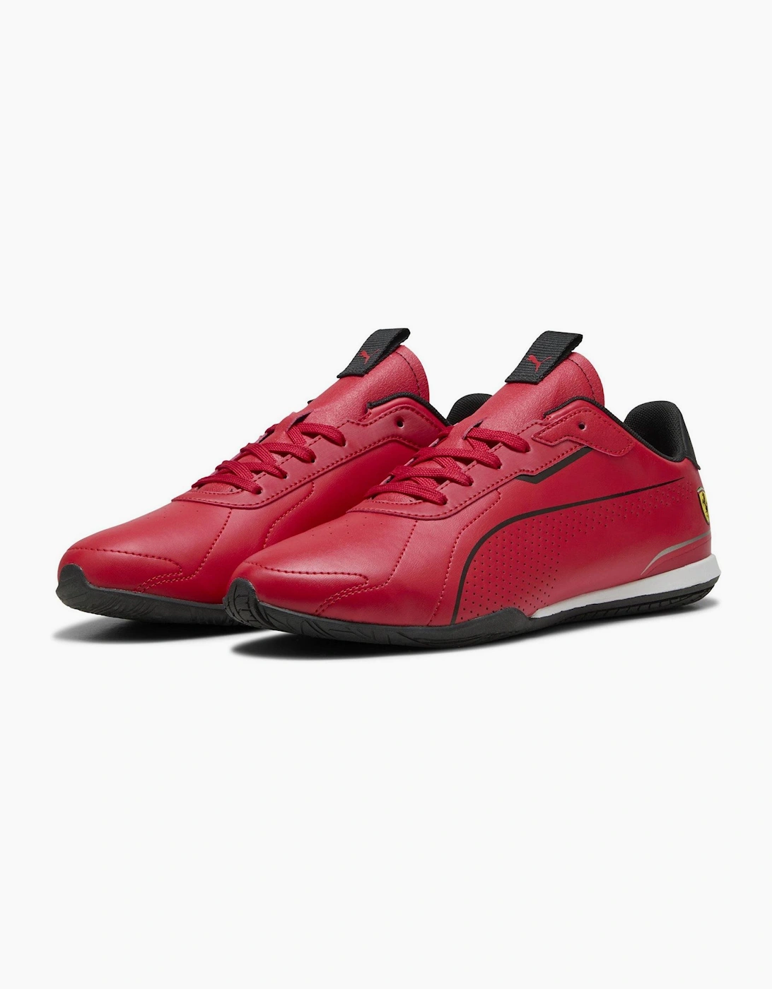 Puma Men's Ferrari Neo Cat 3.0 Low Top Trainers - Red - Size, 9.5