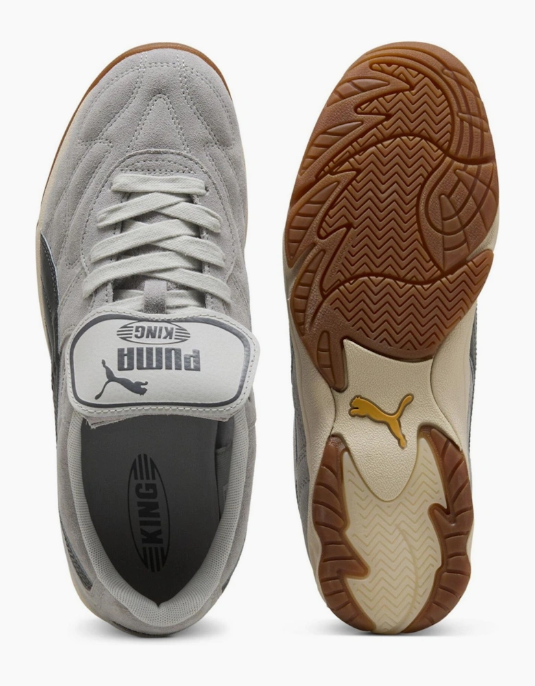King Indoor Suede Low Top Trainers