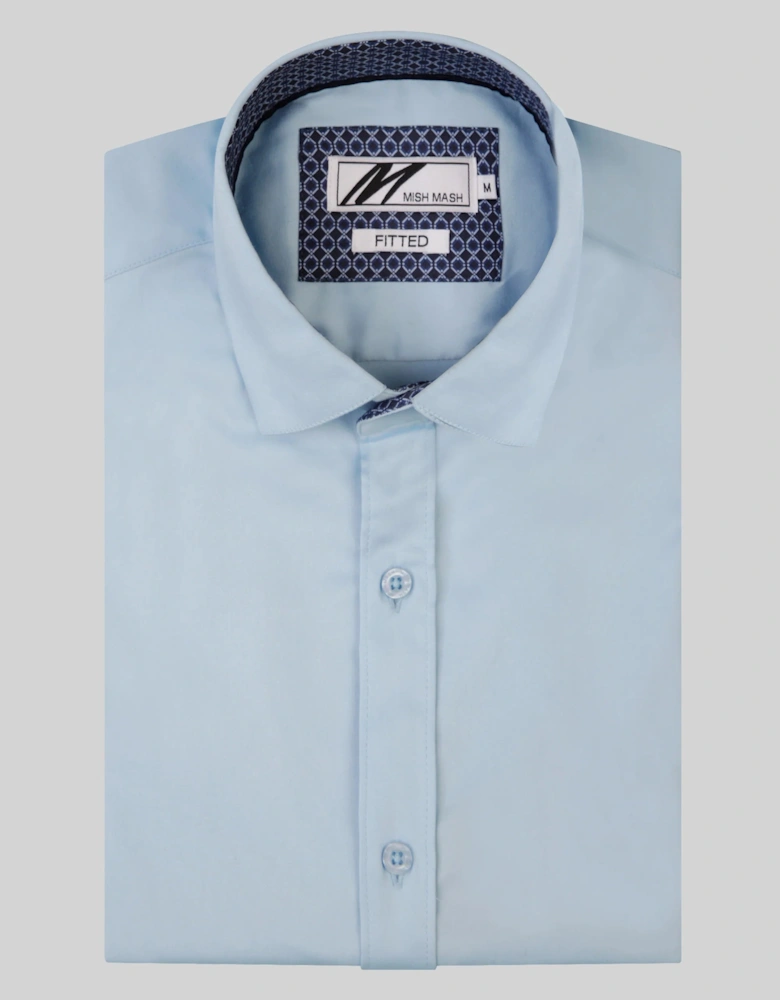 Mish Mash Rosewood Short Sleeve Shirt - Sky Blue