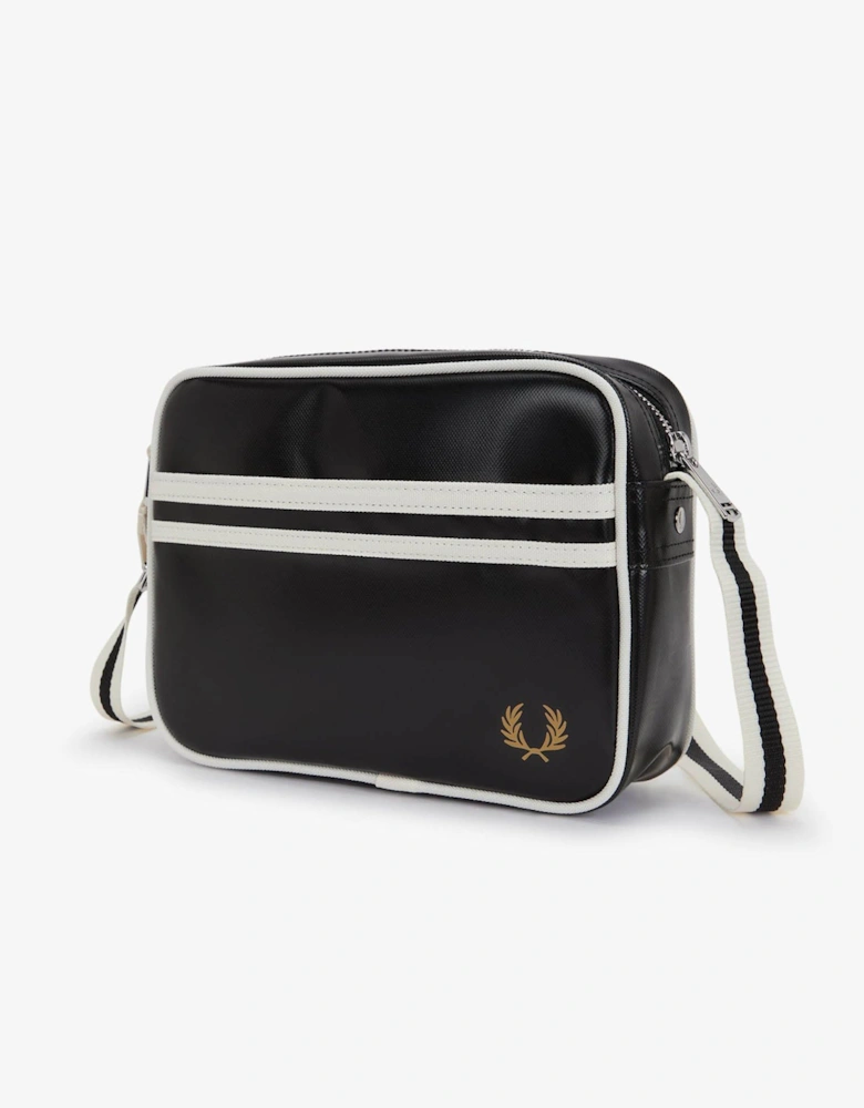 Fred Perry Classic Mini Shoulder Bag - Black/Ecru D57