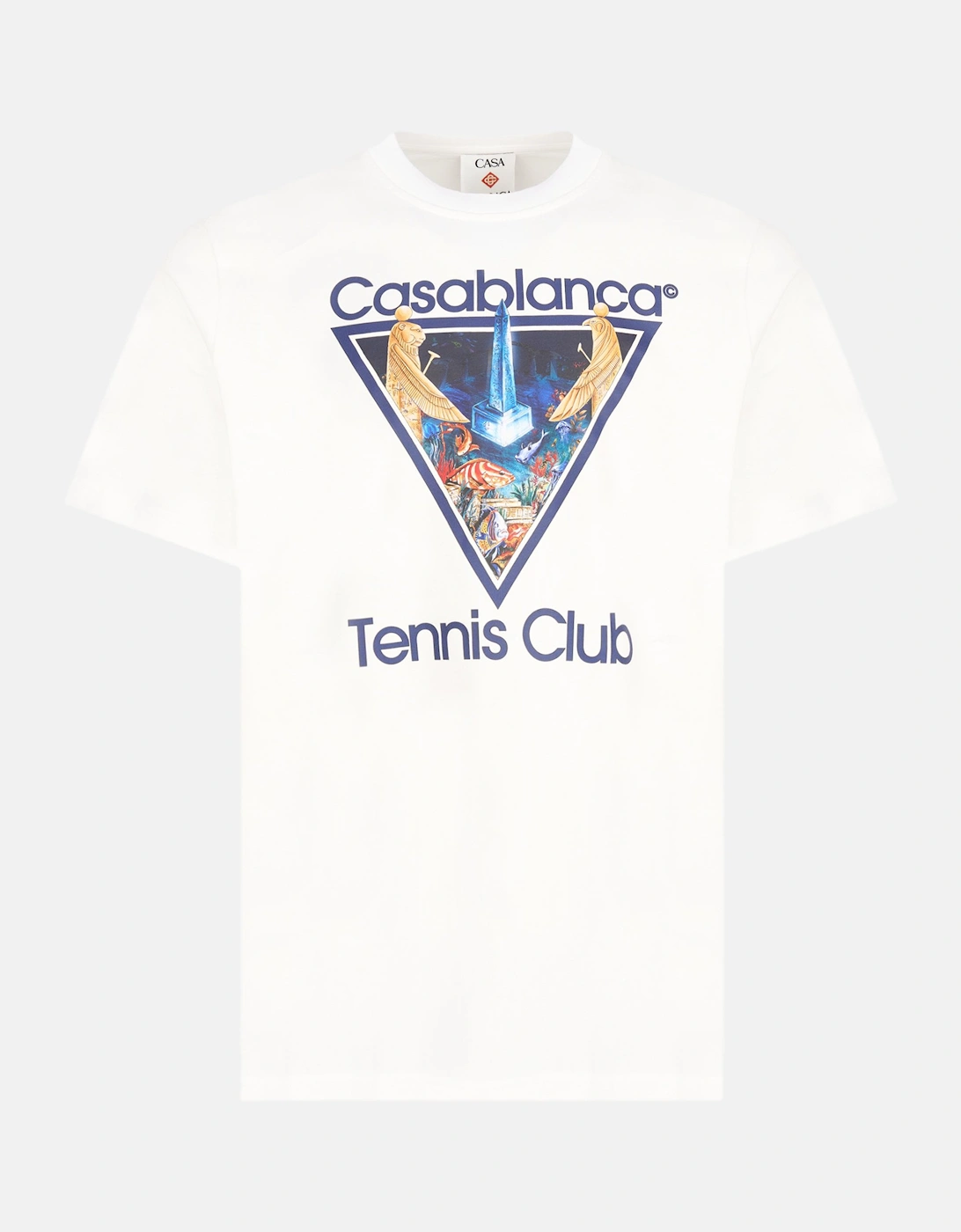 Monde Perdu Tennis Club Icon Classic T-Shirt White, 5 of 4
