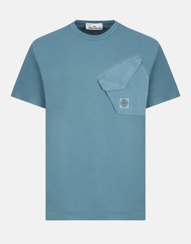 Slant Pocket 2100008 T-Shirt Blue