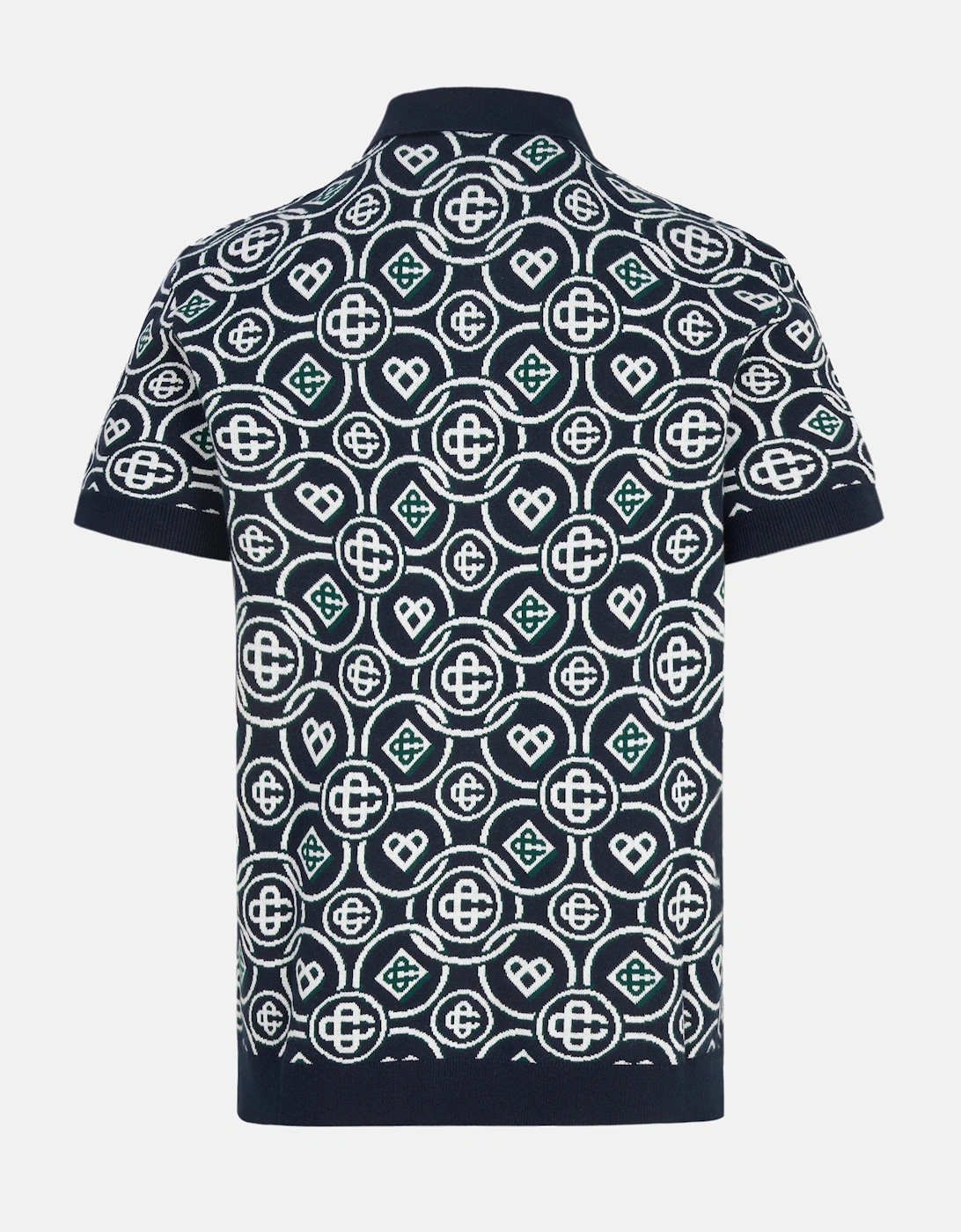 Monogram Polo Shirt Navy