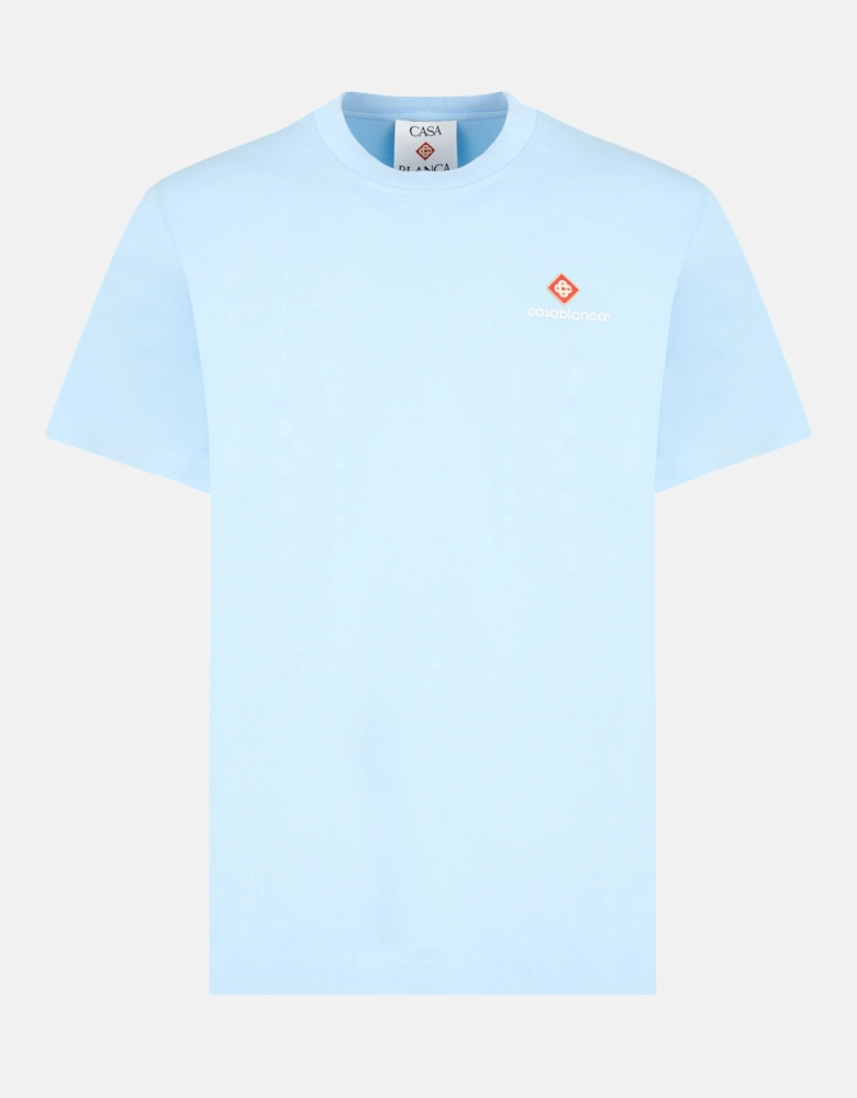 Core Logo 3D Classic T-Shirt Blue