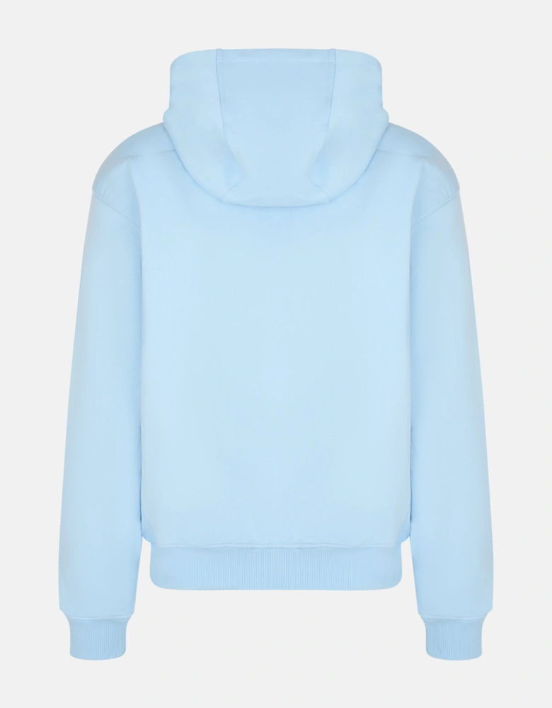 Classic Zip Up Hoodie Blue