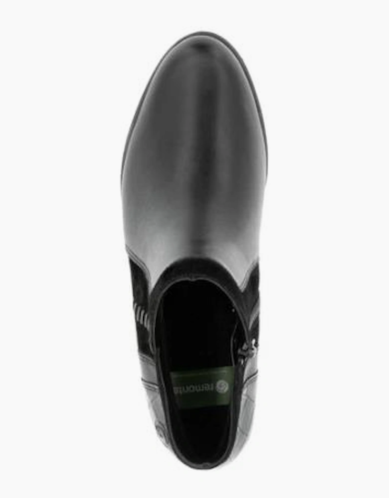 Remonte ladies boot D6893-02 in Black