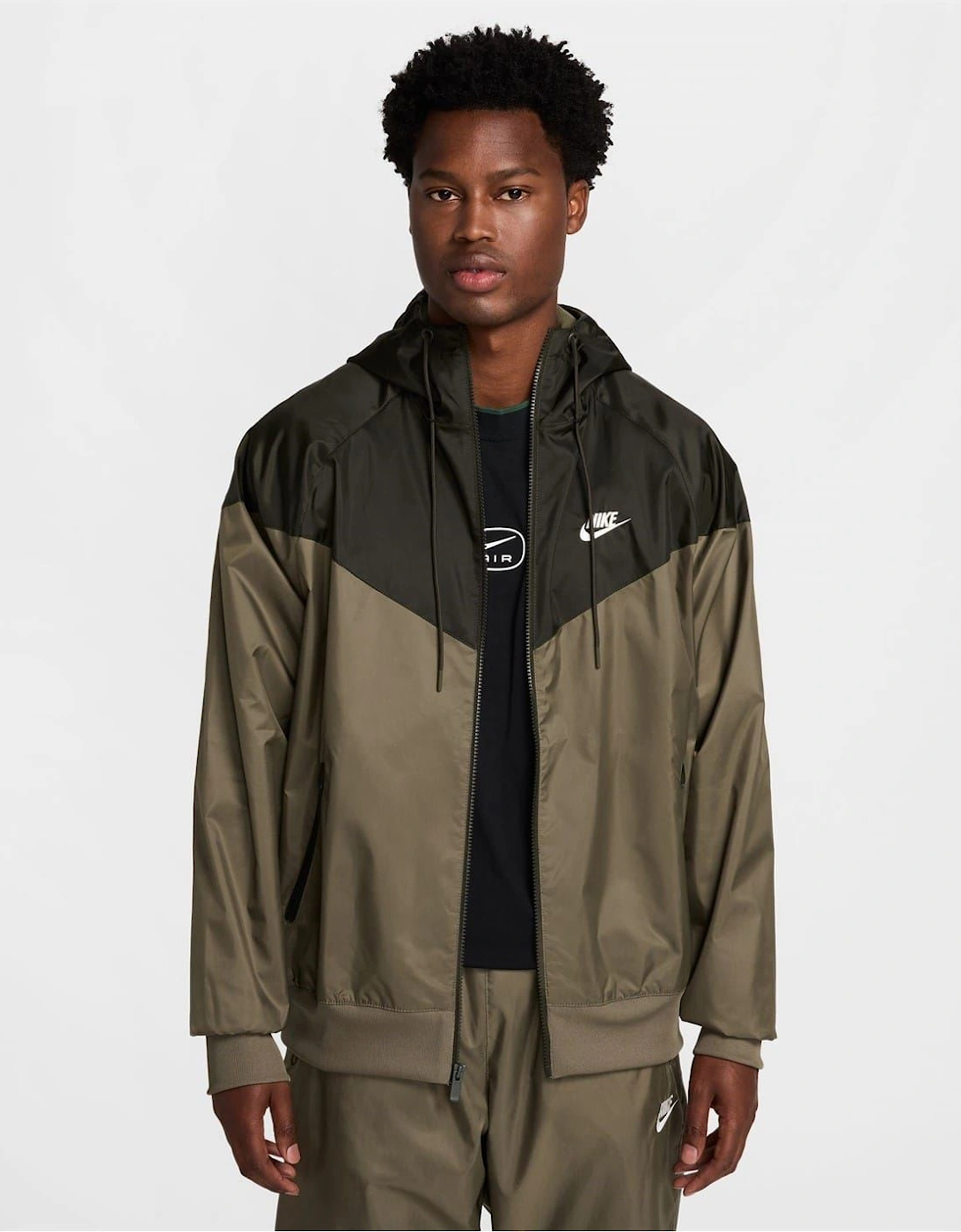 Nike Nike Men's Windrunner Mens Hooded Jacket - Green